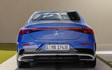 2025 Mercedes Benz CLA   blue car rear 2025 Mercedes Benz CLA   blue car rear
