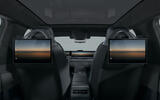 2025 Sony Honda Afeela 1 show car   rear screens, black 2025 Sony Honda Afeela 1 show car   rear screens, black