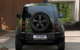 2026 Land Rover Defender rear static 2026 Land Rover Defender rear static