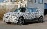 2026 Mercedes Benz GLB camo front quarter