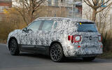 2026 Mercedes Benz GLB camo rear quarter 2026 Mercedes Benz GLB camo rear quarter