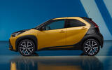 2026 Toyota Aygo X GR Sport side static 2026 Toyota Aygo X GR Sport side static