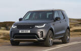2026 Land Rover Discovery Tempest cornering 2026 Land Rover Discovery Tempest cornering