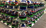 20 Dario Franchitti helmets