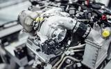 AMG electric turbo in engine