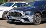 Mercedes-AMG E63 - spy shots