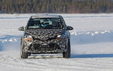 2021 Toyota small SUV prototype - cornering front 2021 Toyota small SUV prototype - cornering front
