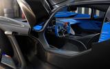 Bugatti Bolide interior