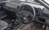 Audi Quattro - interior Audi Quattro - interior