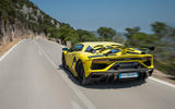 Lamborghini Aventador SVJ 2018 review - on the road rear
