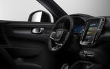 2020 Volvo XC40 EV - infotainment
