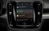 2020 Volvo XC40 EV - infotainment
