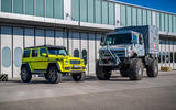 Mercedes G-Wagen - side Mercedes G-Wagen - side