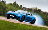 Aston Martin DBS Superleggera - tracking side Aston Martin DBS Superleggera - tracking side