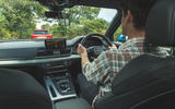 Tester in Audi Q5 Tester in Audi Q5