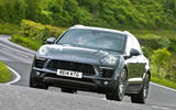 Porsche Macan - tracking front Porsche Macan - tracking front