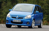 Vauxhall Zafira VXR 2005 - tracking front Vauxhall Zafira VXR 2005 - tracking front