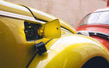 Volkswagen Beetle Bumblebee - charging port