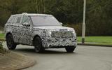 2022 Range Rover Sport prototype 2022 Range Rover Sport prototype side front