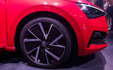 Skoda Scala official reveal stage alloy wheels