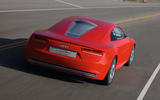 3 Audi E tron Concept 2010 official images dynamic rear