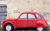 Citroen 2CV - static side Citroen 2CV - static side