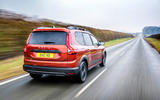 3 dacia jogger 2022 uk first drive review tracking rear (1)