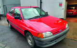 Ford Escort - front Ford Escort - front