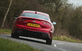3 kia stinger gt s 2021 uk review hero rear