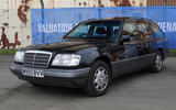 Mercedes-Benz E280 estate - static front Mercedes-Benz E280 estate - static front