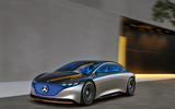 Mercedes Vision EQS concept 2019 - stationary front Mercedes Vision EQS concept 2019 - stationary front