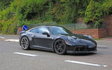 2020 Porsche 911 GT3 spotted testing front right