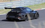 Porsche 911 GT3 RS 2022 rear tracking