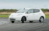 Nissan Leaf oversteer