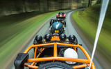 Morgan 3 Wheeler, Caterham Seven 310R, Ariel Nomad: winter drive 