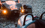 Morgan 3 Wheeler, Caterham Seven 310R, Ariel Nomad: winter drive 