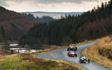 Morgan 3 Wheeler, Caterham Seven 310R, Ariel Nomad: winter drive 