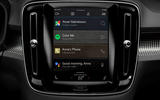 Volvo touchscreen Volvo touchscreen