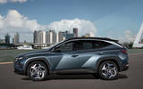 Hyundai Tuscon - side Hyundai Tuscon - side