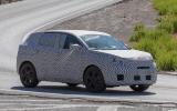 Peugeot 3008 spy shots testing