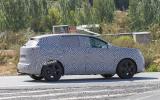 Peugeot 3008 spy shots testing