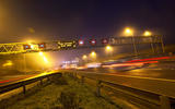 smart motorways at night