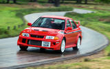 Mitsubishi Evo VI Tommi Makinen - tracking front Mitsubishi Evo VI Tommi Makinen - tracking front
