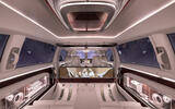 36 Mercedes Vision V Interior rear screen 36 Mercedes Vision V Interior rear screen