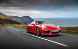 Porsche Cayman GT4 - tracking front Porsche Cayman GT4 - tracking front