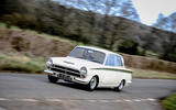 Ford Cortina Lotus - tracking side Ford Cortina Lotus - tracking side