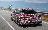 Toyota Supra prototype rear side