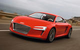 4 Audi E tron Concept 2010 official images dynamic left