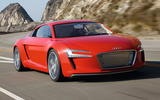 4 Audi E tron Concept 2010 official images dynamic right