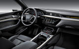 Audi E-tron 2019 official reveal dashboard
